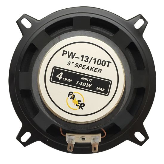 POWERMASTER PW-13T 13 CM 4 OHM 100 WATT TWETEERLI TEKLİ HOPARLÖR resmi