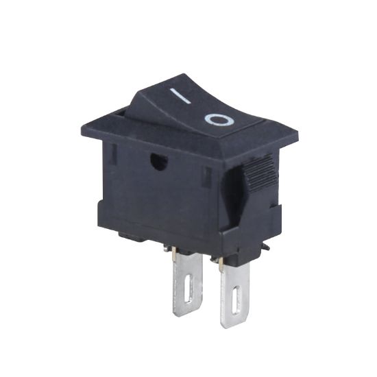 2 PİN SİYAH 3 AMPER - 250 VOLT YÜKSELTİCİ ANAHTARI (TK 91)(IC-120) resmi