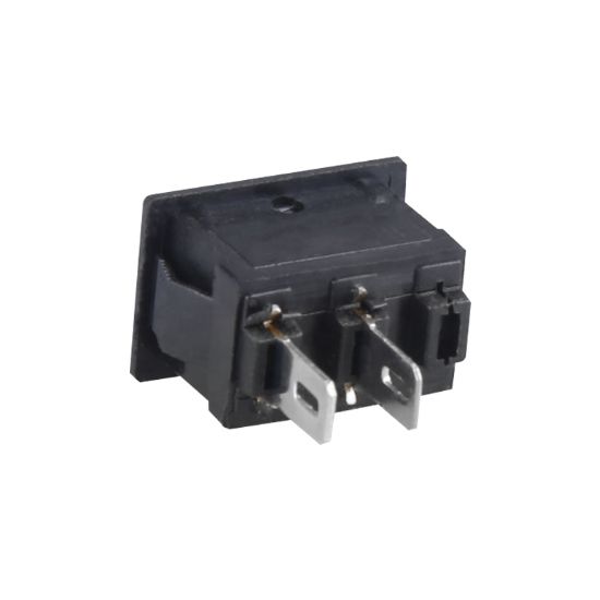 2 PİN SİYAH 3 AMPER - 250 VOLT YÜKSELTİCİ ANAHTARI (TK 91)(IC-120) resmi