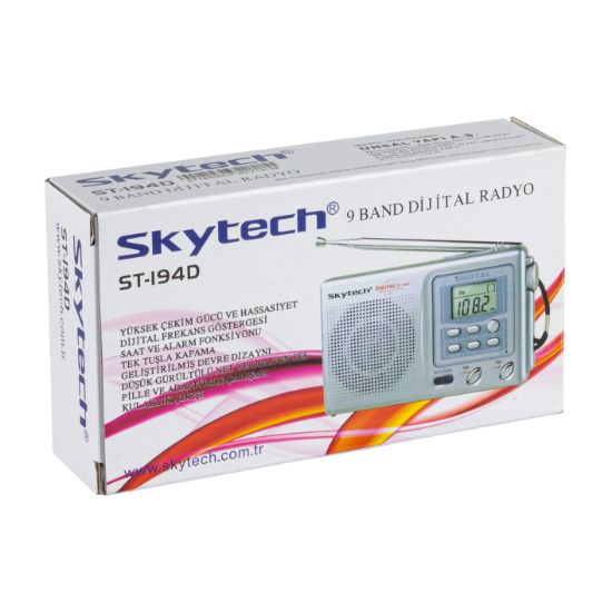 SKYTECH ST-194D 9 BANT DİJİTAL FM RADYO resmi