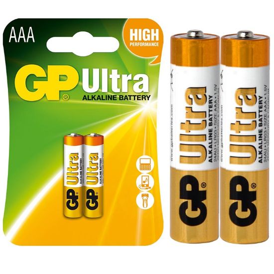 GP 24AU-2U2 ALKALİN İNCE KALEM PİL (2Lİ PAKET FİYATI) resmi