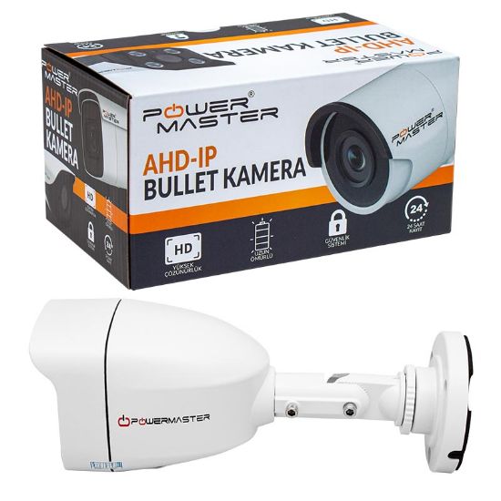 POWERMASTER 2MP 2.8 MM 18 IR LED AHD 55Lİ KÜÇÜK METAL KASA BULLET KAMERA  XM 330+2003 resmi