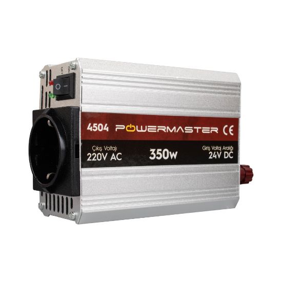 POWERMASTER PM-4504 24 VOLT - 350 WATT MODIFIED SINUS INVERTER resmi