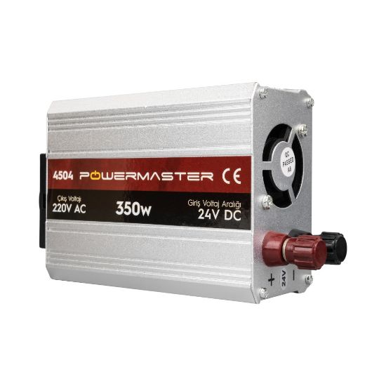 POWERMASTER PM-4504 24 VOLT - 350 WATT MODIFIED SINUS INVERTER resmi