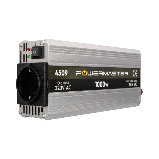 POWERMASTER PM-4509 24 VOLT - 1000 WATT MODIFIED SINUS INVERTER resmi