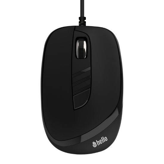 HELLO HL-4627 USB 1600 DPI 3D KABLOLU OPTİK MOUSE resmi