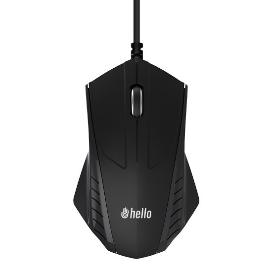 HELLO HL-4700 USB 1200 DPI KABLOLU OYUNCU MOUSE resmi