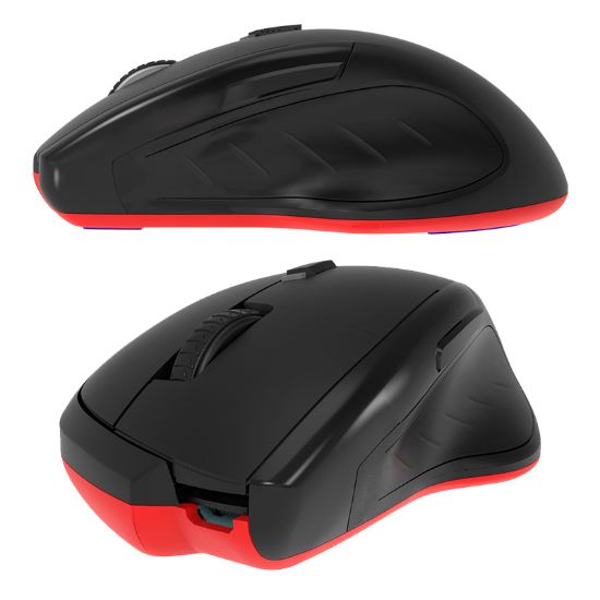 HELLO HL-4701 2.4GHZ 1600 DPI ŞARJLI 5D KABLOSUZ OPTİK MOUSE resmi