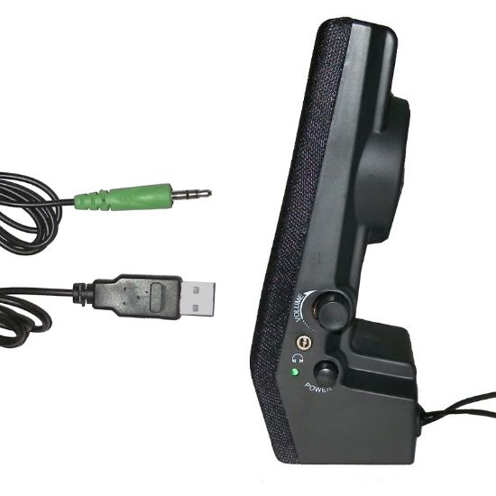 MAGICVOICE MV-4951 2X1 WATT 1+1 USB + USB PC HOPARLÖR resmi