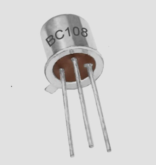 BC 108 TO-18 TRANSISTOR resmi