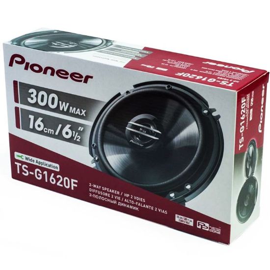 PIONEER TS-G1620F-2 16 CM 300 WATT TWEETERLI OTO HOPARLÖR (2Lİ TAKIM) resmi