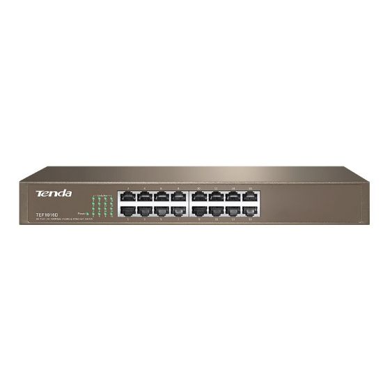 TENDA TEF1016D 16 PORT 10/100 MBPS ETHERNET SWITCH resmi