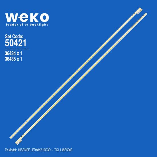 WKSET-5421 36434X1 36435X1 2011SGS48 7030 64 2 ADET LED BAR (64LED) resmi