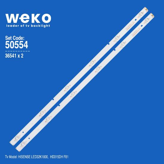 WKSET-5554 36541X2 JL.D32061330-003CS-M B60601 2 ADET LED BAR resmi