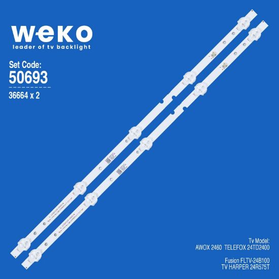 WKSET-5693 36664X2 JL.D23651235-269AS-M 2 ADET LED BAR resmi