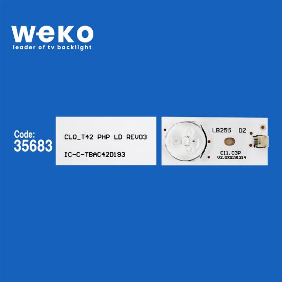 WKSET-5728 35683X4 CL0_T42 PHP LD REV.03 - IC-C-TBAC42D193 4 ADET LED BAR resmi
