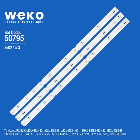 WKSET-5795 35027X3 SAMSUNG_2015ARC320_3228 ART07_REV1.0_150725 3 ADET LED BAR ORJINAL resmi