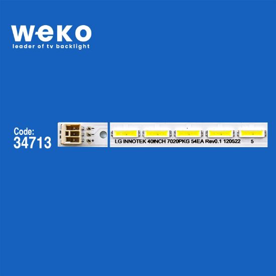 WKSET-6031 34713X1 40INCH 7020PKG 54EA REV0.1 120522 1 ADET LED BAR (54LED) resmi