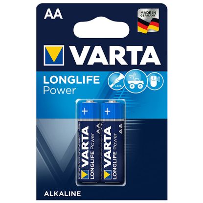 VARTA LONGLIFE POWER ALKALİN AA KALEM PİL (2Lİ PAKET FİYATI) resmi