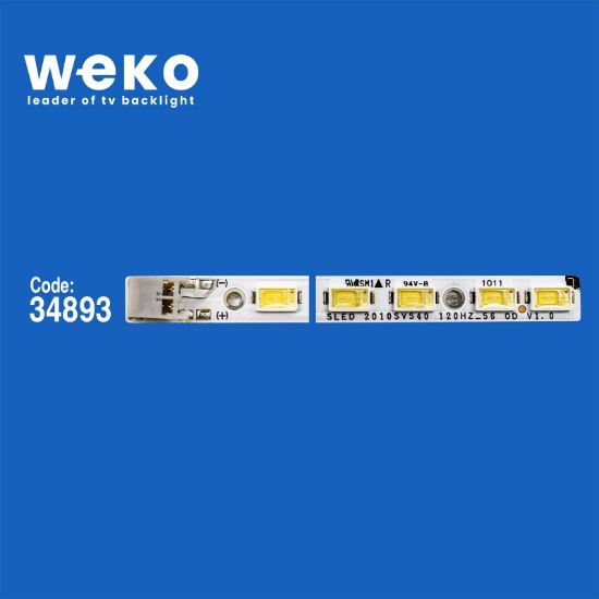 WKSET-6110 34893X4 SLED 2010SVS40 120HZ_56 OD V1.0  4 ADET LED BAR (56LED) resmi
