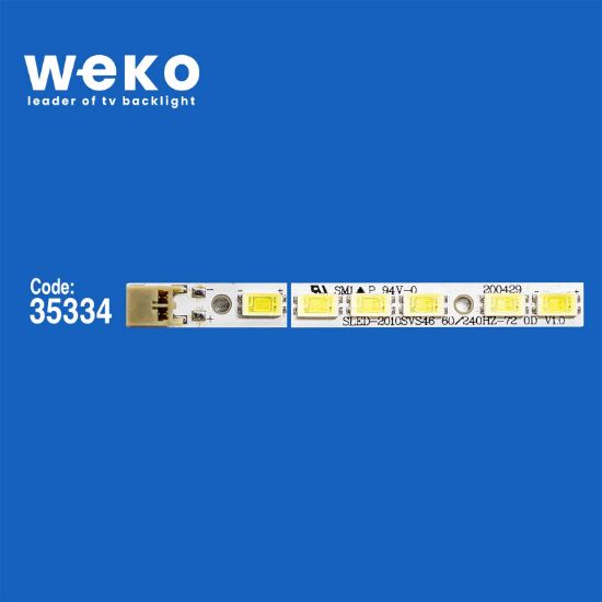 WKSET-6138 35334X4 SLED 2010SVS46 60/240HZ_72 OD V1.0  4 ADET LED BAR (72LED) resmi