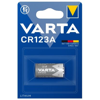 VARTA CR123A 3 VOLT LİTYUM PİL (TEKLİ PAKET FİYATI) resmi