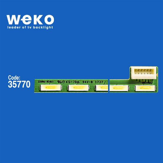 WKSET-6156 35770X1 230RNJ REV0.1 - JLNB15Y8 - 4LU813P7   1 ADET LED BAR (56LED) resmi