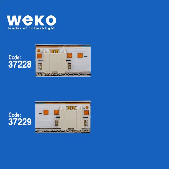 WKSET-6551 37228X1 37229X1 LOUVRE 49 160616/ V6FL_490SF 2 ADET LED BAR (31LED) resmi