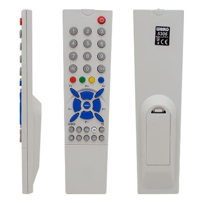 WEKO KT TELEFUNKEN-SIEMENS 70EK TFK BÜYÜK TV KUMANDA (5306=5305) resmi