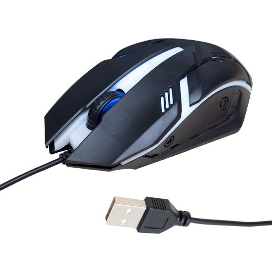 GREENTECH GM-001 4 RENKLİ KABLOLU GAMING MOUSE * HELLO HL-5774 resmi