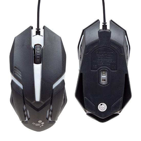 GREENTECH GM-001 4 RENKLİ KABLOLU GAMING MOUSE * HELLO HL-5774 resmi