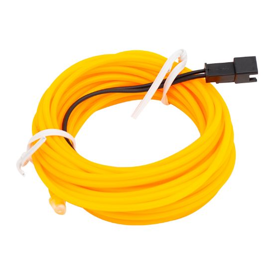 POWERMASTER PM-6081 NEON SARI 5 METRE İP AYDINLATMA (5 VOLT USB ADAPTÖRLÜ) resmi