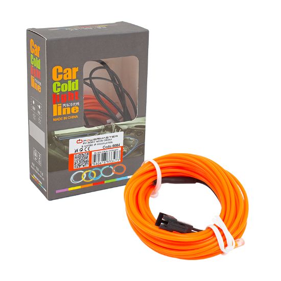 POWERMASTER PM-6084 NEON ORANJ 5 METRE İP AYDINLATMA (5 VOLT USB ADAPTÖRLÜ) resmi