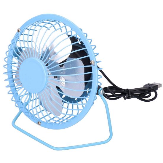 POWERMASTER PM-6102 MASAÜSTÜ METAL USB FAN resmi