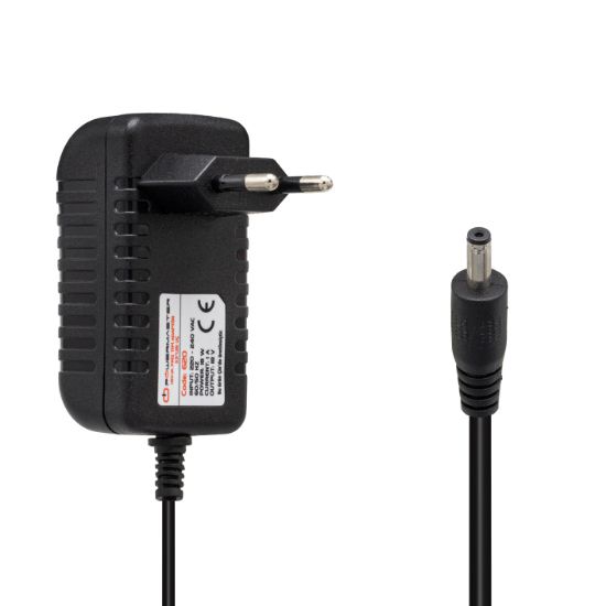 POWERMASTER PM-620 18 VOLT - 1 AMPER 3.5*1.35 UÇLU PLASTİK KASA PRİZ TİPİ ADAPTÖR resmi