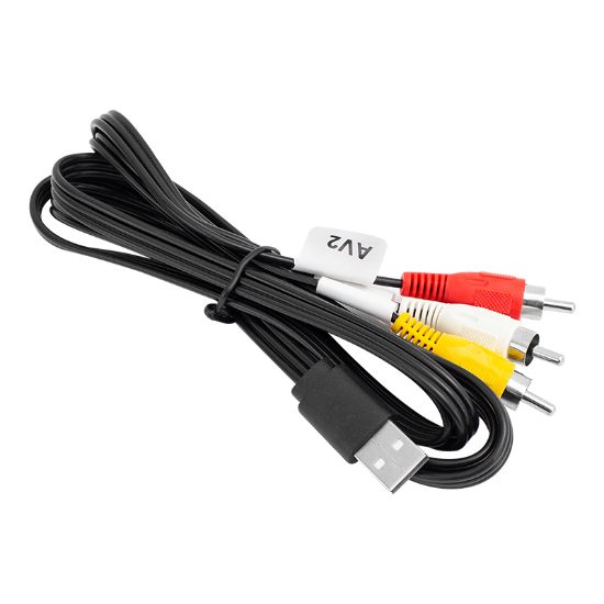 3 RCA + USB ÇEVİRİCİ 1.2 METRE KABLO USB TO 3 RCA (SECONDER HY7024) resmi