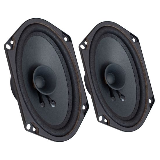 FULLSOUND 1420K 5X7 CM 200 WATT 2 YOLLU VOLKSWAGEN CADDY-COURİER-FORD MİNİ OVAL OTO HOPARLÖR (2Lİ TAKIM) resmi