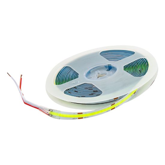 POWERMASTER COB LED ŞERİT YEŞİL 3000K FOSFORLU 12 VOLT 200 LED 5 METRE resmi