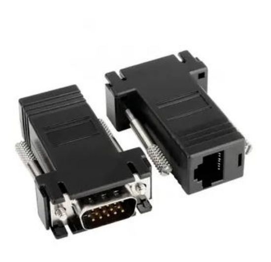 POWERMASTER VGA EXTENDER RJ 45 CAT5/6/7 UZATICI (2Lİ PAKET) resmi