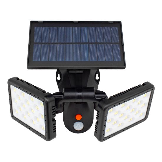 POWERMASTER W770A SENSÖRLÜ 144 SMD LEDLİ SOLAR AYDINLATMALI DUVAR LAMBASI resmi