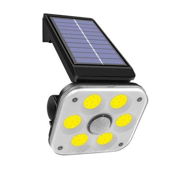 POWERMASTER LF-1750A 54 COB LEDLİ 3 MODLU SENSÖRLÜ SOLAR İNDUKSİYON DUVAR LAMBASI resmi