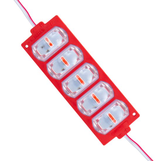 POWERMASTER MODÜL LED 12V 4W KIRMIZI 3030 10X53.8 MM IP65 260-280LM 180 DERECE resmi