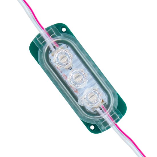 POWERMASTER MODÜL LED 12V 0.6W YEŞİL 2835 65X25 MM IP65 120LM 160 DERECE resmi