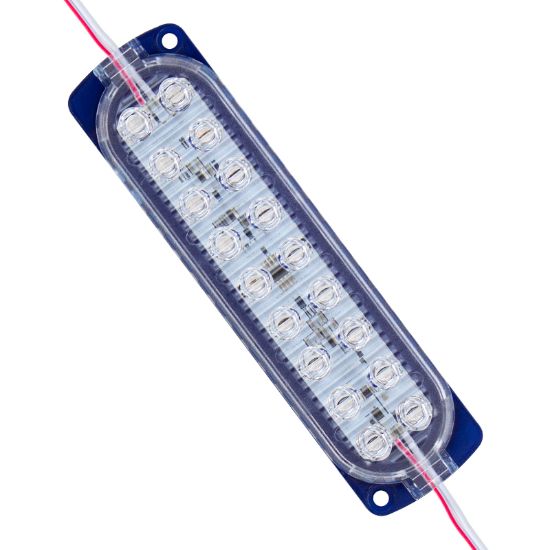 POWERMASTER MODÜL LED 12V 3.6W MAVİ FLAŞLI YANIP SÖNEN 2835 resmi