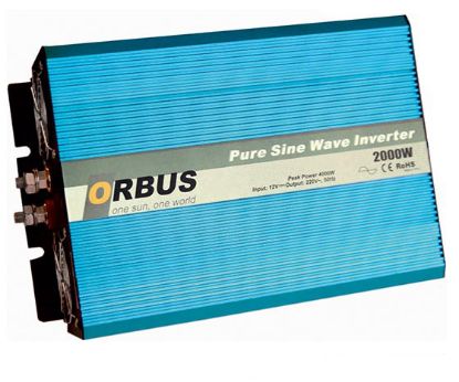 ORBUS OTS24-2000 24 VOLT - 2000 WATT INTELLIGENT TAM SINUS INVERTER resmi