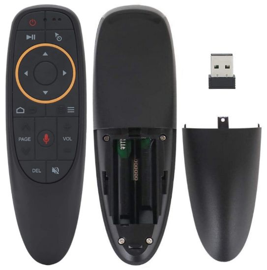 WEKO KR G10 ANDROID-WINDOWS-MAC-LINUX-TV BOX UYUMLU SES KOMUTLU AIR MOUSE 2.4GHZ SMART TV AKILLI KUMANDA resmi