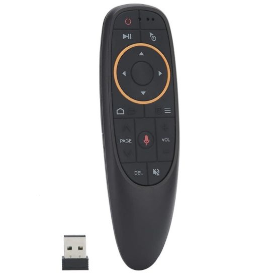 WEKO KR G10 ANDROID-WINDOWS-MAC-LINUX-TV BOX UYUMLU SES KOMUTLU AIR MOUSE 2.4GHZ SMART TV AKILLI KUMANDA resmi