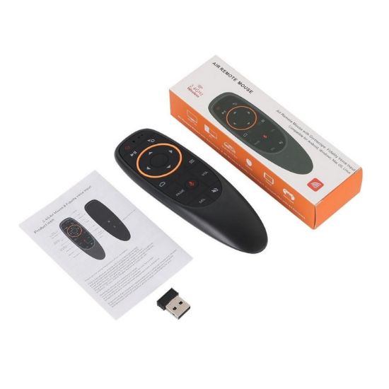 WEKO KR G10 ANDROID-WINDOWS-MAC-LINUX-TV BOX UYUMLU SES KOMUTLU AIR MOUSE 2.4GHZ SMART TV AKILLI KUMANDA resmi