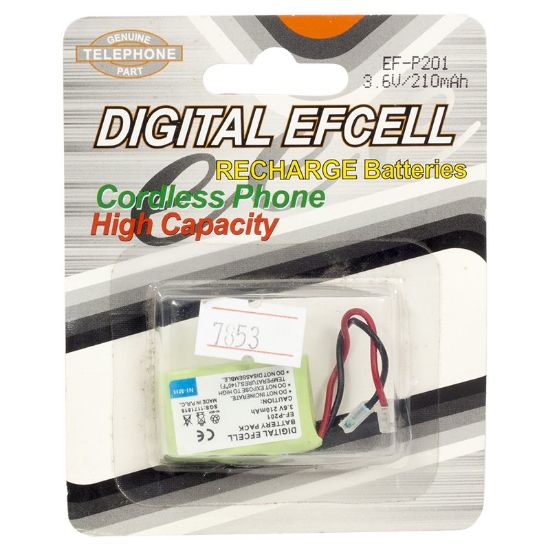 EFCELL EF-P201 3.6 VOLT 210 MAH PİL resmi