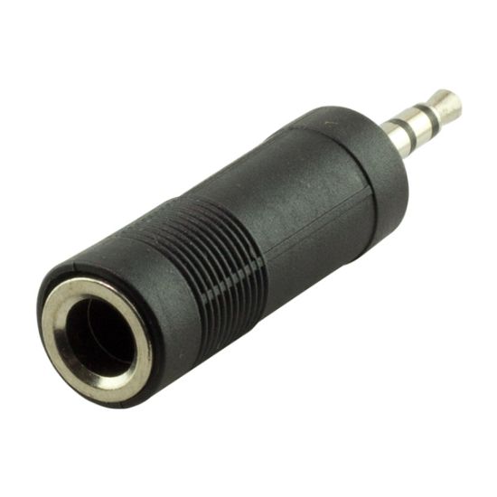 3.5 MM STEREO ERKEK/1 DİŞİ 6.3 MM JACK (6.3 MM-3.5MM ÇEVİRİCİ) resmi